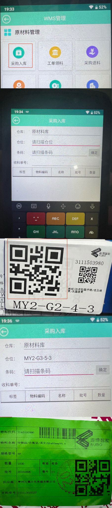 采购入库的过程 采购入库的过程